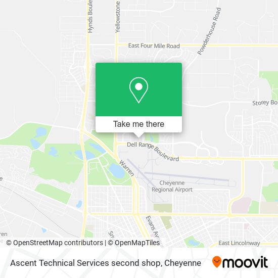 Mapa de Ascent Technical Services second shop
