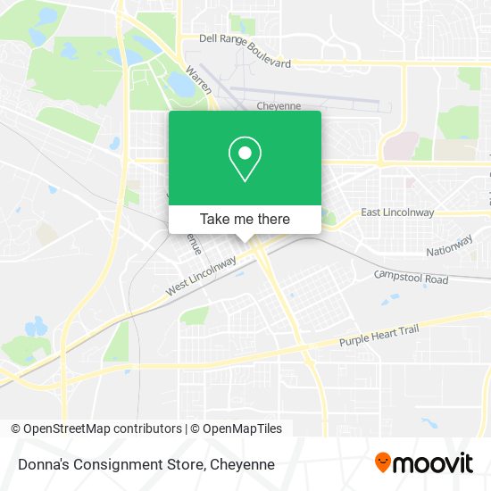 Donna's Consignment Store map