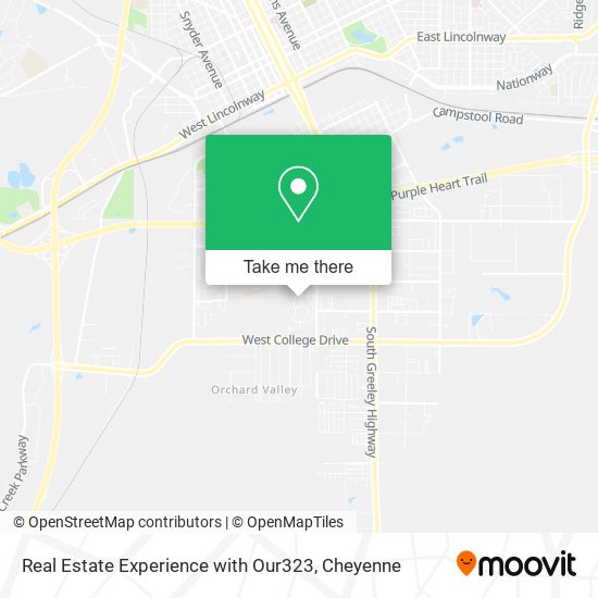 Real Estate Experience with Our323 map