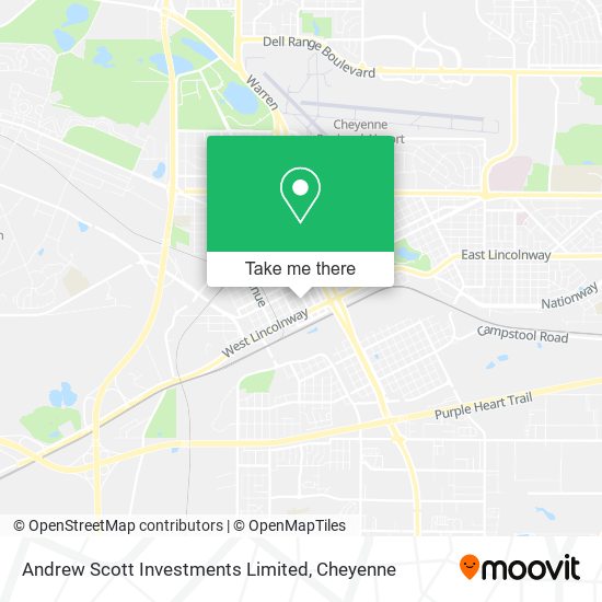 Mapa de Andrew Scott Investments Limited