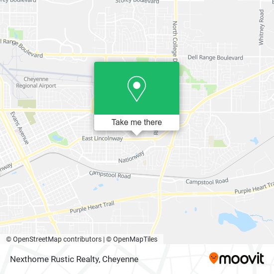 Nexthome Rustic Realty map