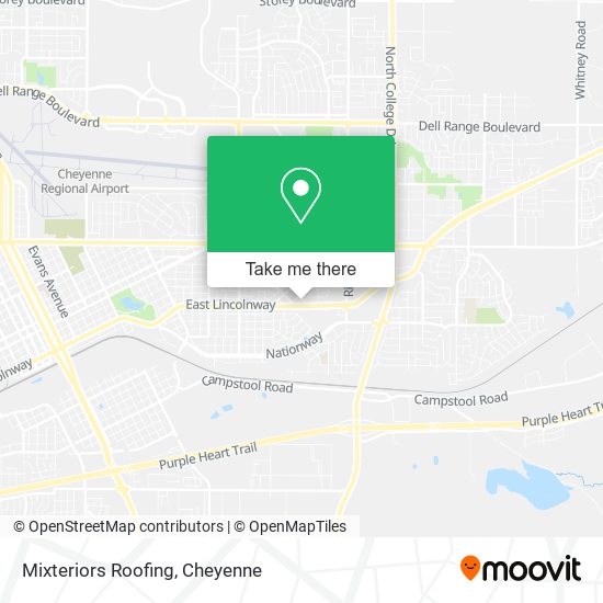 Mixteriors Roofing map