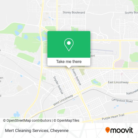 Mapa de Mert Cleaning Services