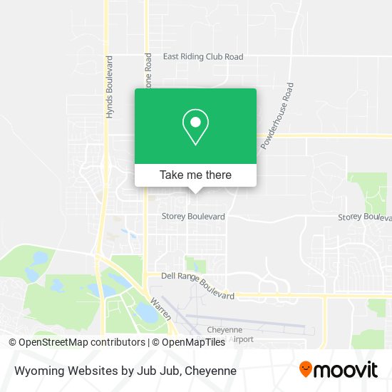Mapa de Wyoming Websites by Jub Jub