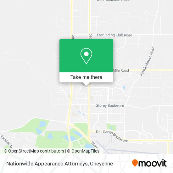 Nationwide Appearance Attorneys map