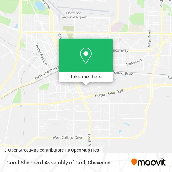 Good Shepherd Assembly of God map