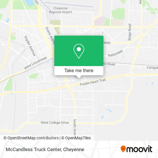 McCandless Truck Center map