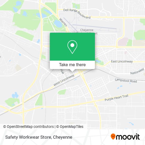 Mapa de Safety Workwear Store