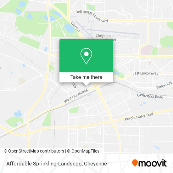 Mapa de Affordable Sprinkling-Landscpg