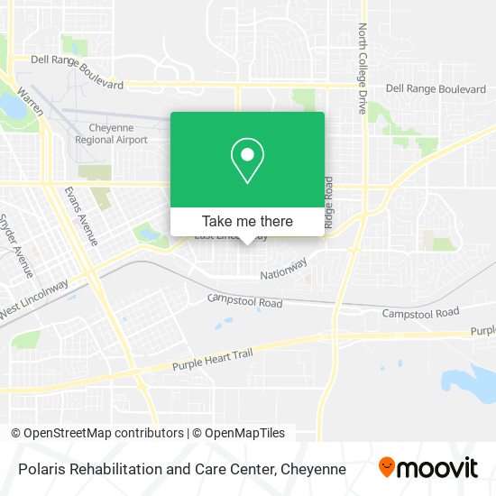 Polaris Rehabilitation and Care Center map