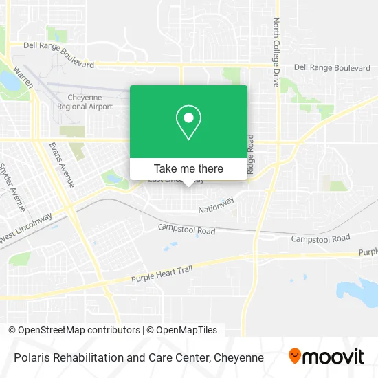 Polaris Rehabilitation and Care Center map