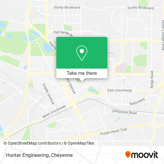 Hunter Engineering map