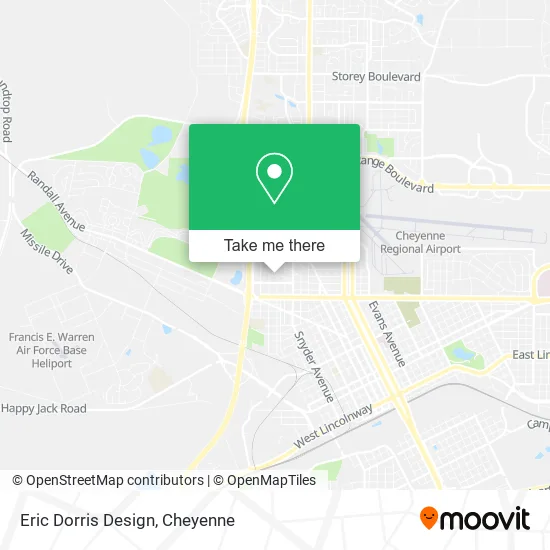 Mapa de Eric Dorris Design