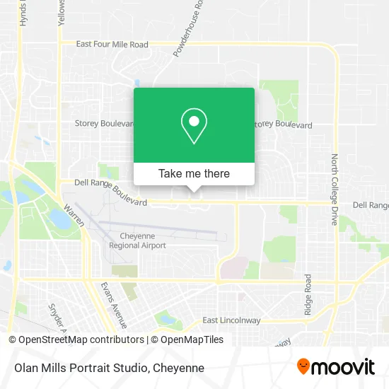 Olan Mills Portrait Studio map