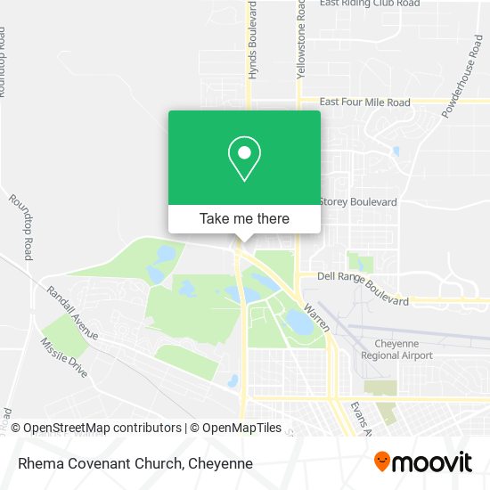 Mapa de Rhema Covenant Church