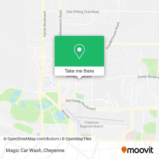 Magic Car Wash map