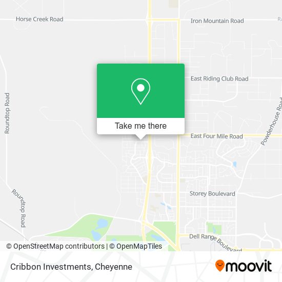 Cribbon Investments map