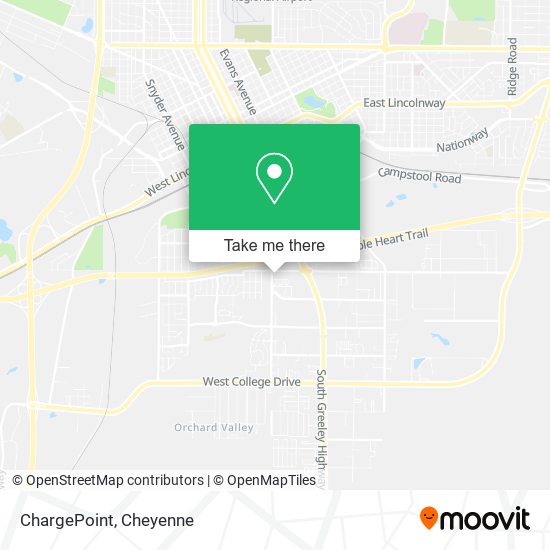 ChargePoint map