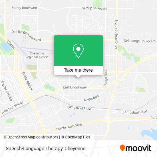 Speech-Language Therapy map