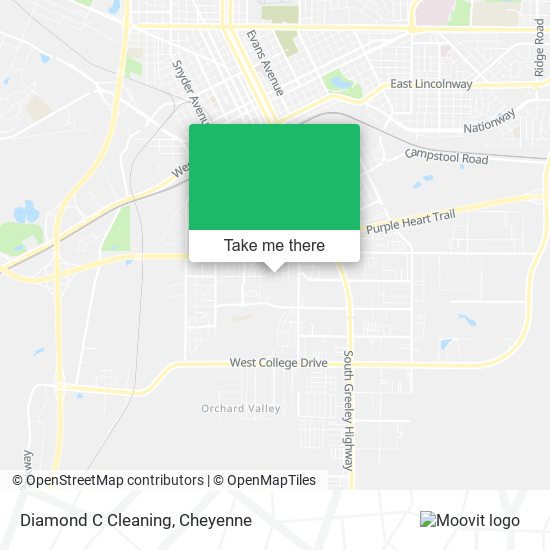 Mapa de Diamond C Cleaning