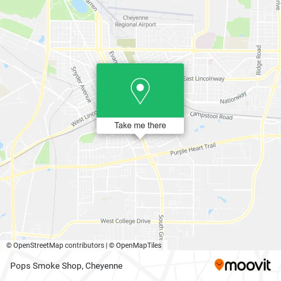 Pops Smoke Shop map
