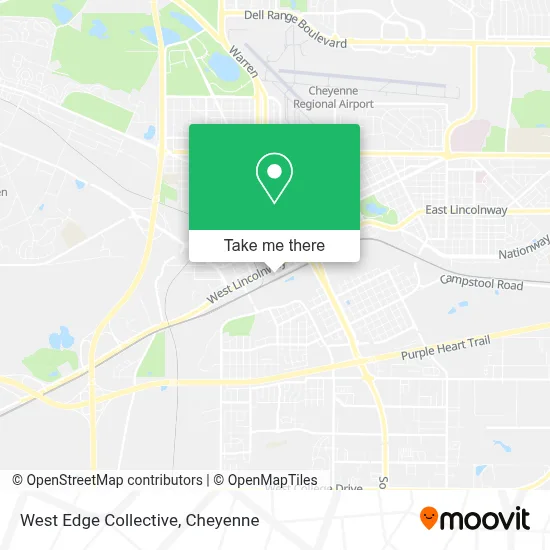 West Edge Collective map