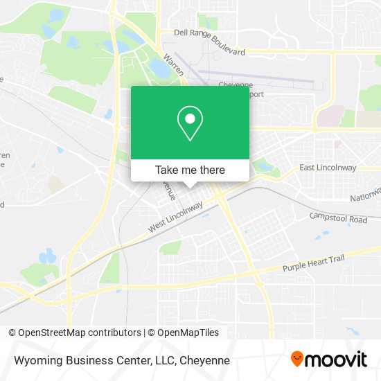 Wyoming Business Center, LLC map