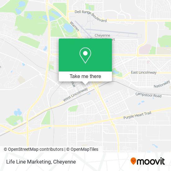 Life Line Marketing map