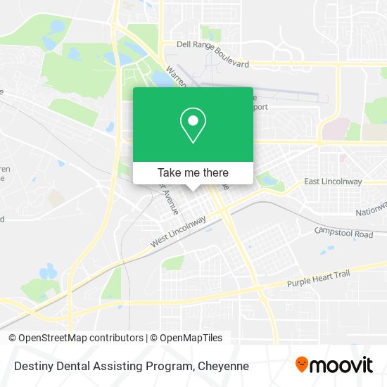 Destiny Dental Assisting Program map