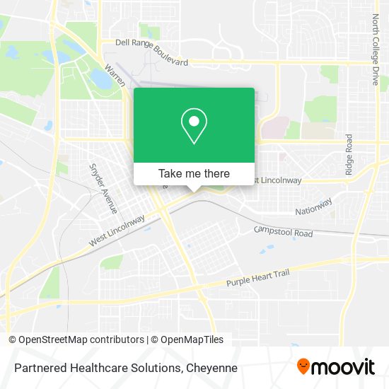 Partnered Healthcare Solutions map