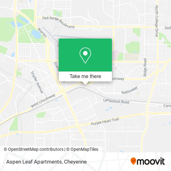 Aspen Leaf Apartments map