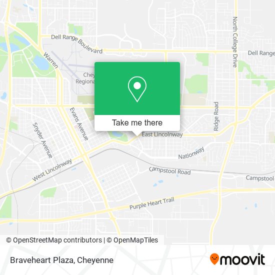 Braveheart Plaza map