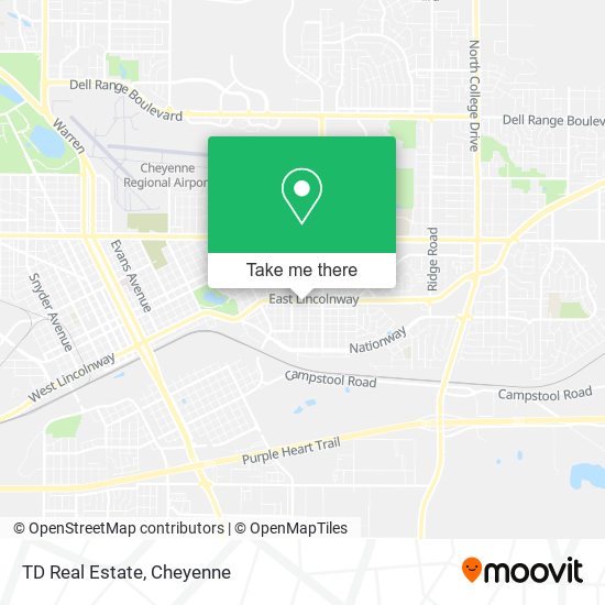 TD Real Estate map