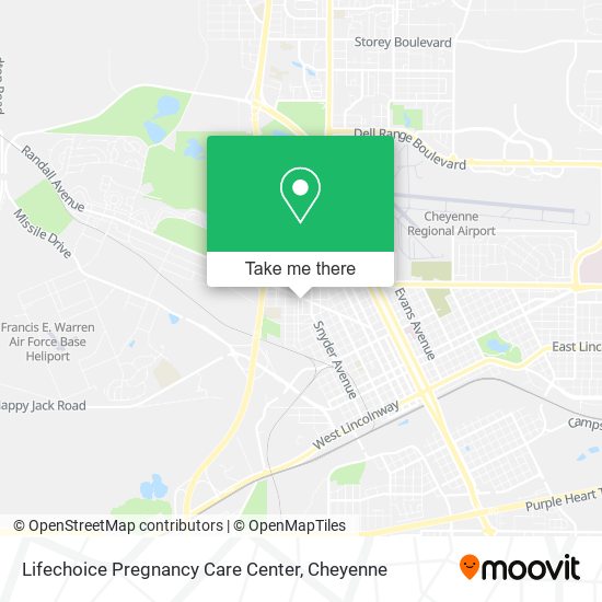 Mapa de Lifechoice Pregnancy Care Center