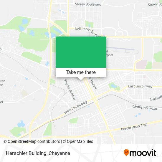 Herschler Building map