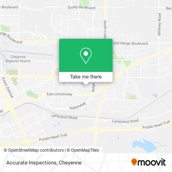 Mapa de Accurate Inspections