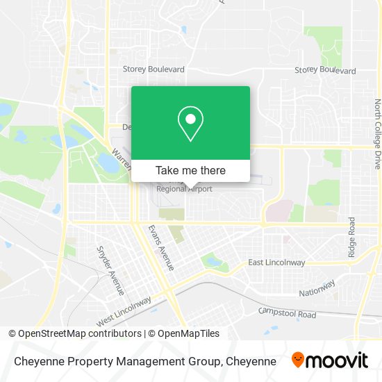 Mapa de Cheyenne Property Management Group