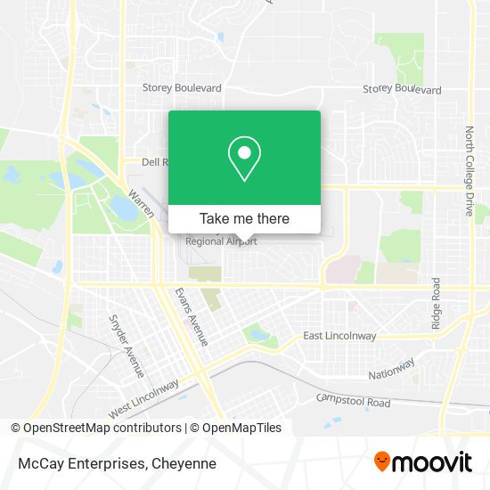McCay Enterprises map