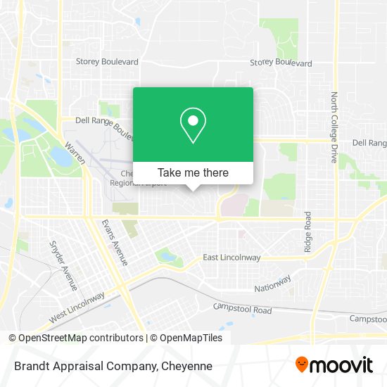 Brandt Appraisal Company map