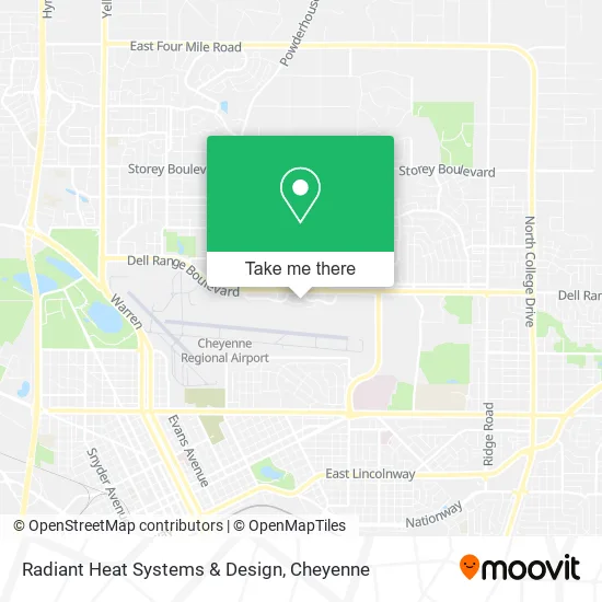 Mapa de Radiant Heat Systems & Design