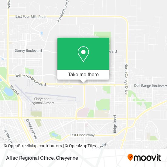 Aflac Regional Office map