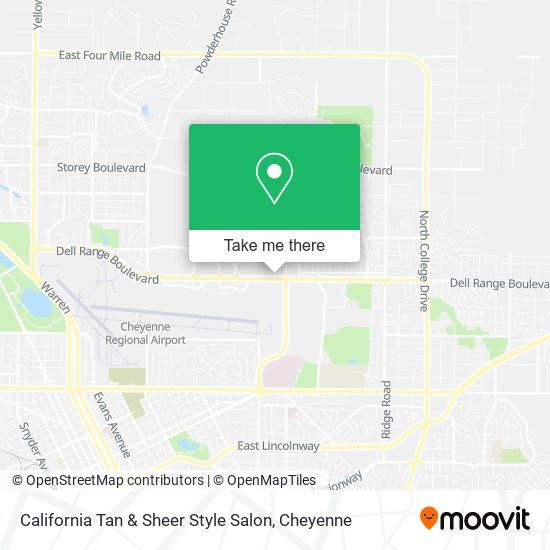 California Tan & Sheer Style Salon map