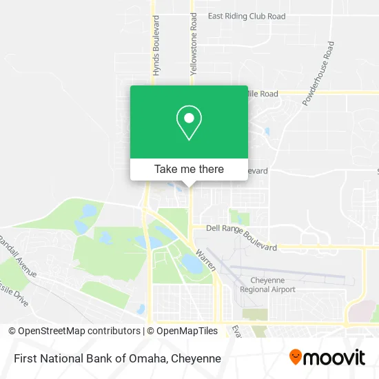 First National Bank of Omaha map