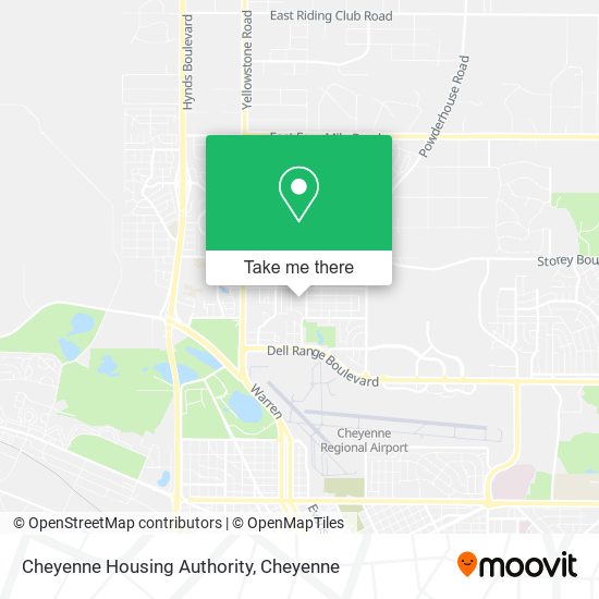 Mapa de Cheyenne Housing Authority