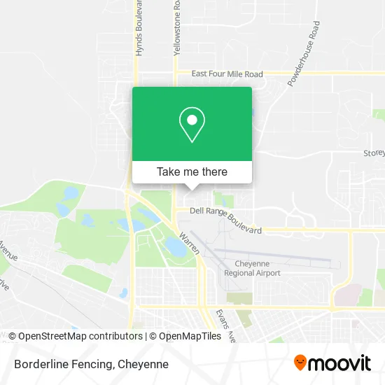 Mapa de Borderline Fencing