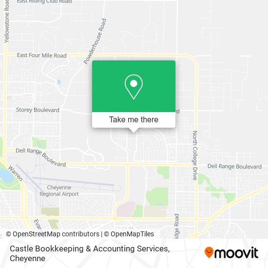 Mapa de Castle Bookkeeping & Accounting Services