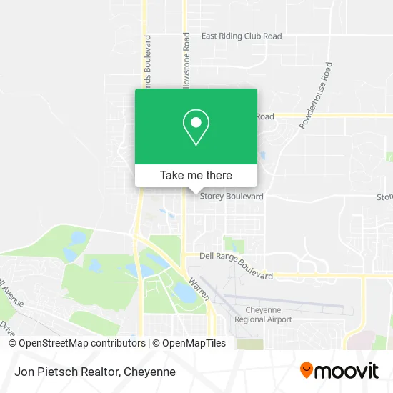 Jon Pietsch Realtor map