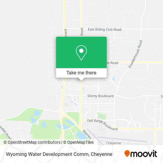 Wyoming Water Development Comm map