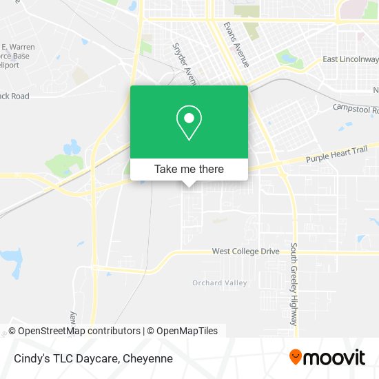 Cindy's TLC Daycare map
