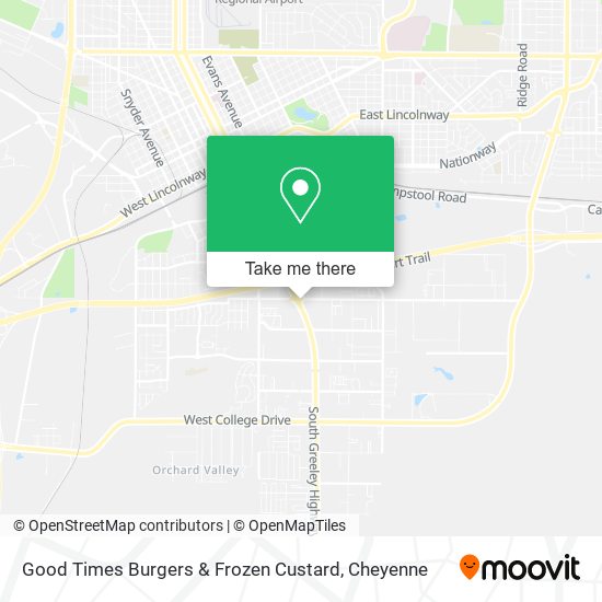 Good Times Burgers & Frozen Custard map
